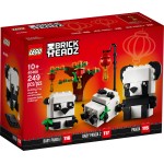 LEGO 40466 BrickHeadz  Panda's voor Chinees nieuwjaar