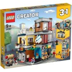 LEGO 31097 Creator Woonhuis, Dierenwinkel & Café