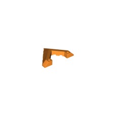 LEGO 22390 Orange Wedge 6 x 8 Pointed Cutout*