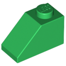 LEGO 3040 Green Slope 45 2 x 1 *