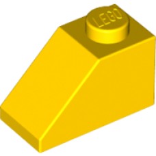 LEGO 3040 Yellow Slope 45 2 x 1*
