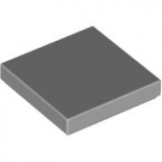 Tegel 3068b  Light Bluish Gray Tile 2 x 2 with Groove (losse stenen 14-8)*