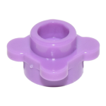 LEGO 33291 Lavender Plate, Round 1 x 1 with Flower Edge (4 Knobs / Petals)*