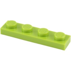 LEGO 3710 Lime Plate 1 x 4*