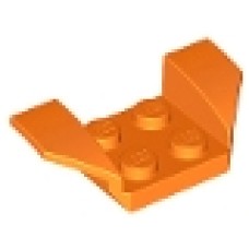 LEGO 41854 Orange Vehicle, Mudguard 2 x 4 with Flared Wings*