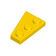 LEGO 43722 Yellow Wedge, Plate 3 x 2 Right*