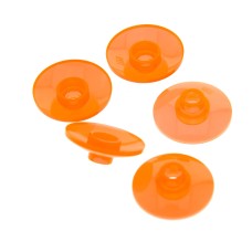 LEGO 4740 Trans-Neon Orange Dish 2 x 2 Inverted (Radar)*