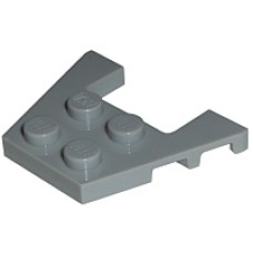 LEGO 48183 Dark Bluish Gray Wedge, Plate 3 x 4 with Stud Notches*