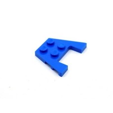 LEGO 48183 Blue Wedge, Plate 3 x 4 with Stud Notches*