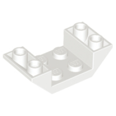 LEGO 4871 White Slope, Inverted 45 4 x 2 Double*