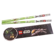 LEGO 6043211 Star Wars Liniaal en twee potloden`*(onderste zwarte la stpl)