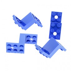 LEGO 76766 Blue Bracket 5 x 2 x 2 1/3 with 2 Holes and Bottom Stud Holder*