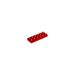 LEGO 98233 Red Duplo, Plate 2 x 6*