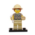 LEGO 71008 Col13-6 Paleontologist - Complete Set