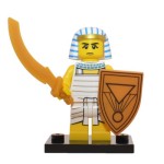 LEGO 71008 Col13-8 Egyptian Warrior - Complete Set