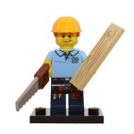 LEGO 71008 Col13-9 Carpenter - Complete Set
