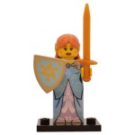 LEGO 71018 Col17-15 Elf Girl - Complete Set with Stand