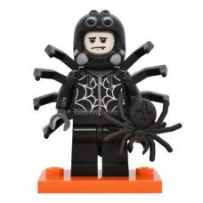 LEGO 71021 col18-9 Spider Suit Boy - Complete Set with Stand