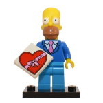 LEGO 71009 Colsim2-1 Homer Simpson with Tie and Jacket - Complete Set