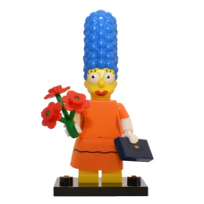 LEGO 71009 Colsim2-2 Marge Simpson with Orange Dress - Complete Set