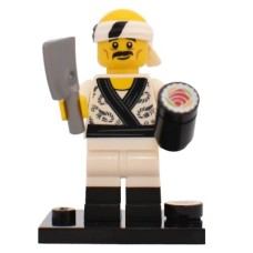 LEGO 71019 coltlnm-19 Ninjago The Movie  Sushi Chef - Compleet Set