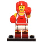 LEGO 71013 Col16-8 Kickboxer Girl - Complete Set