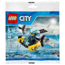 LEGO City 30346 City Gevangenis Eiland Helicopter (Polybag)