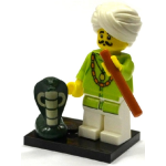 LEGO 71008 Col13-4 Snake Charmer - Complete Set 