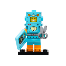 LEGO 71034-col23-6 Kartonnen Robot (Complete Set met Standaard en Accessoires)