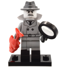 LEGO 71045 Serie 25 Col25-1 Film Noir Detective (Complete set met Accessoires)