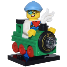 LEGO 71045 Col25-10 Kind in Trein (Complete Set met Accessoires)
