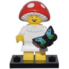 LEGO 71045-Col25-6 Paddenstoelwezen (Complete Set met Accessoires)