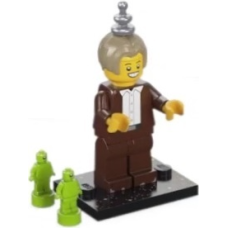 LEGO 71046-col26-2 Bedrieger/Imposter, Serie 26 (complete set met standaard en accessoires)