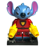 LEGO 71038-coldis100-16 Stitch 626, Disney 100 (Complete set met standaard en accessoires)