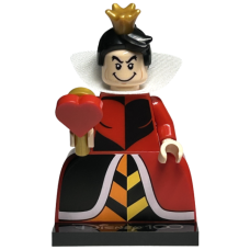 LEGO 71038-coldis100-7 Queen of Hearts, Disney 100 (Complete set met standaard en accessoires)