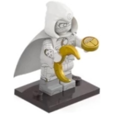LEGO 71039-colmar2-2 Marvel Studios, Series 2 Moon Knight (Complete set met standaard en accessoires)