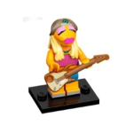 LEGO 71033-Coltm-12 Janice The Muppets (Complete Set with Stand and Accessories)