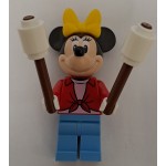 LEGO dis073 Minnie Mouse - Red Open Shirt with Marsmallows (plank links)*