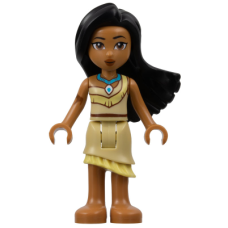 LEGO dis118 Disney minifiguur Pocahontas (Losse Minifiguren 1-22)