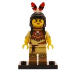 LEGO 71011 col15-5 Tribal Woman - Complete Set
