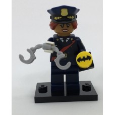 LEGO 71017-coltlbm-6 Commissioner Barbara Gordon,The LEGO Batman Movie, Series 1 (Complete Set with Stand and Accessories) (050623)*