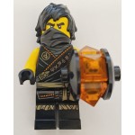 LEGO njo575 Cole - Legacy, Rebooted, 'MANTER' Torso (zwarte la)*
