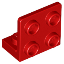 LEGO 99207 Red Bracket 1 x 2 - 2 x 2 Inverted *P