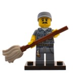 LEGO 71011 col15-9 Janitor - Complete Set (310523)*