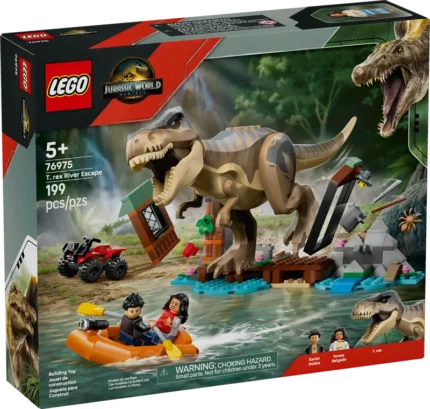 LEGO 76975 Jurassic World T.Rex Rivierontsnapping