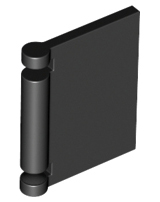 24093 black LEGO 24093 Black Minifigure, Utensil Book Cover, 29167 (losse stenen 21-15)** - Afbeelding 1