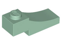 70681 sg LEGO 70681 Sand Green Arch 1 x 3 Inverted (losse stenen 56-12) **25** - Afbeelding 1