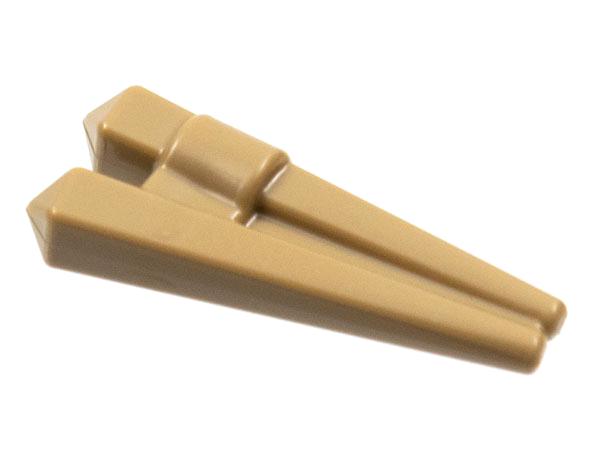 79735 dt LEGO 79735 Dark Tan Minifigure, Utensil Chopsticks (losse stenen 1-23) **25** - Afbeelding 1