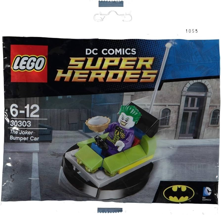 30303 LEGO 30303 Super Heroes The Joker Bumper Car (Polybag) - Afbeelding 1