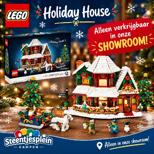sr LEGO 11387 Icons Oma's Kersthuis - Afbeelding 1